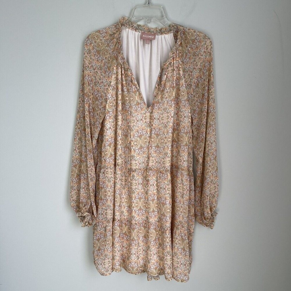 Show Me Your Mumu Birdie Mini Dress in Stevie's Paisley